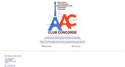 Desktop Screenshot of club-concorde.org