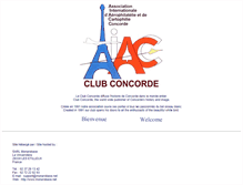 Tablet Screenshot of club-concorde.org